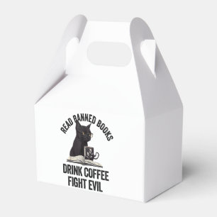 I Read Banned Books Lover BookWorm Love Banned Boo Favor Boxes