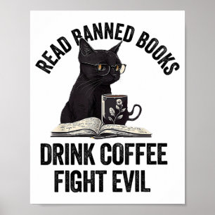 I Read Banned Books Lover BookWorm Love Banned Boo Poster