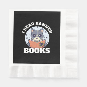 I read banned books napkins