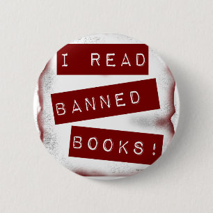 I read banned books! pinback button