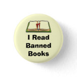 I Read Banned Books Pinback Button