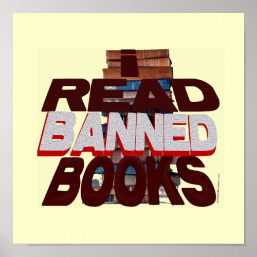 I Read Banned Books Poster