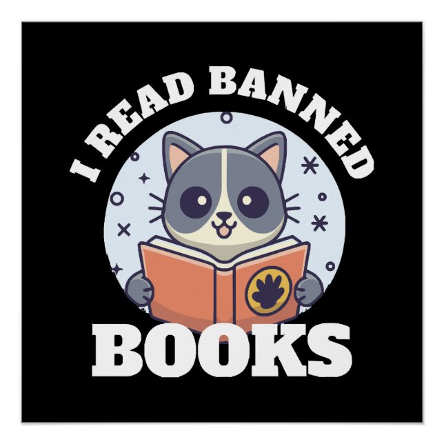 I read banned books poster (Front)