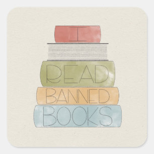 I Read Banned Books Sticker