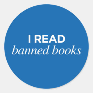 I read banned books - Sticker