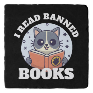 I read banned books trivet