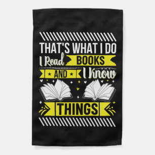 I Read Books and I Know Things flag