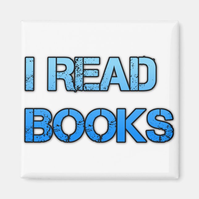 I read books magnet (Front)