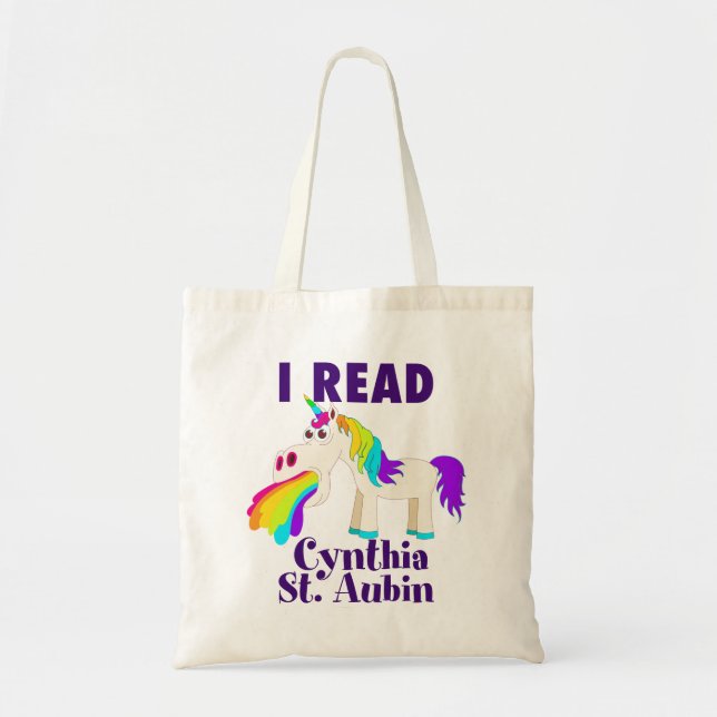 I Read Cynthia St. Aubin Tote (Front)