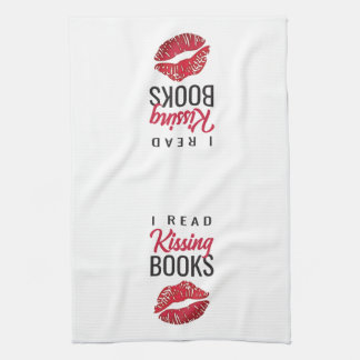 I Read Kissing Books Kitchen Towel