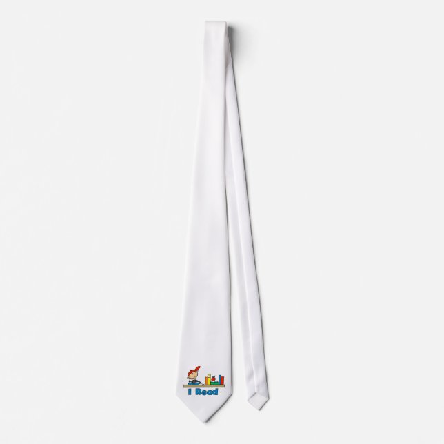 I Read Neck Tie (Front)