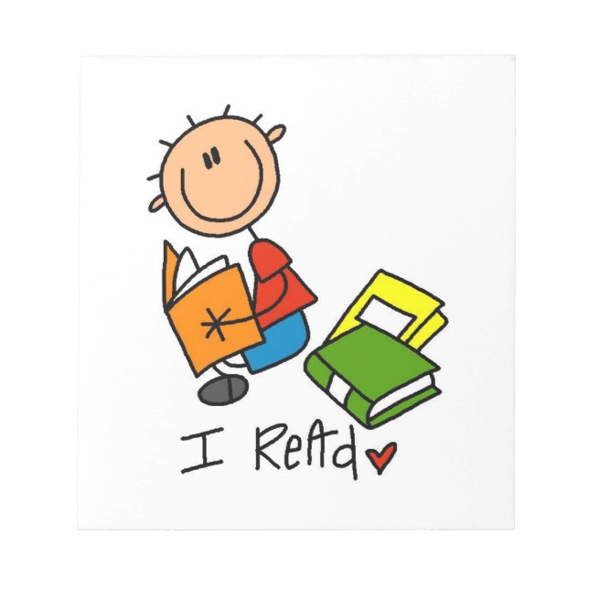 I Read Notepad (Front)