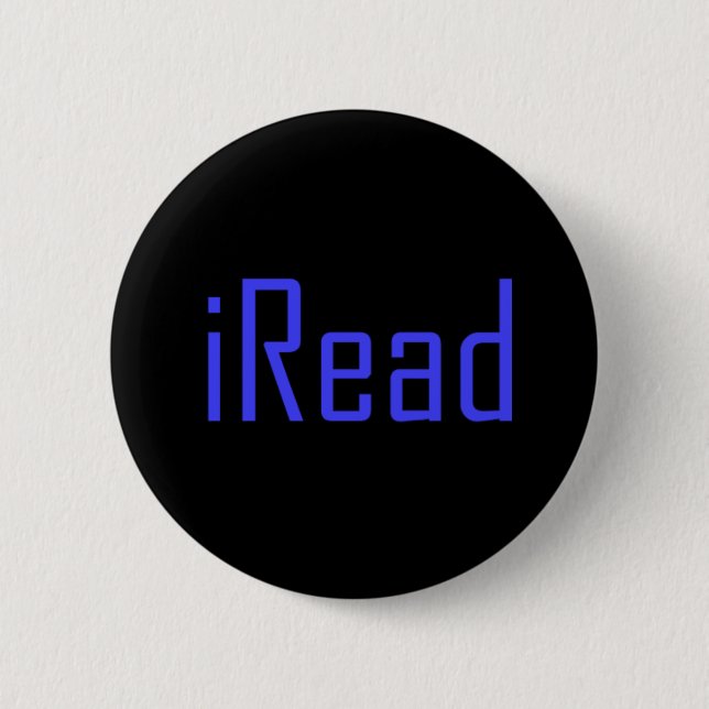 I read pinback button (Front)