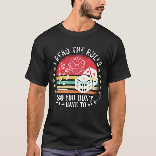 i read the rules so you don't have to T-Shirt (Front)