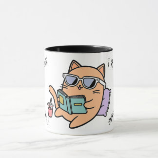 I Read, Therefore I Shine! Mug