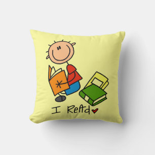 I Read Throw Pillow