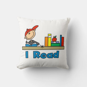 I Read Throw Pillow