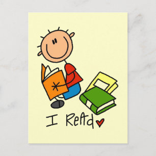 I Read Tshirts and Gifts Postcard