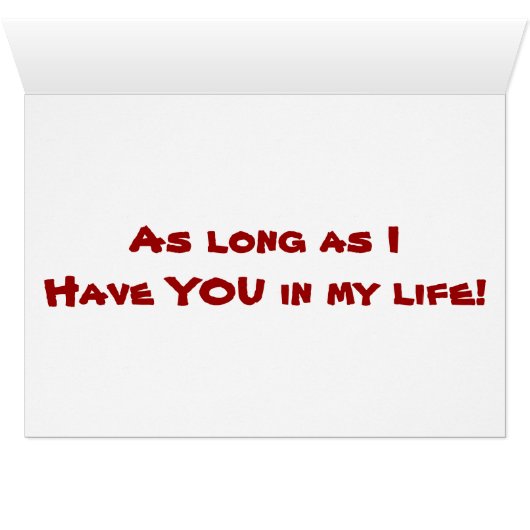 I REALLY DO NOT NEED ANYTHING BUT U FOR CHRISTMAS (Inside Horizontal (Bottom))