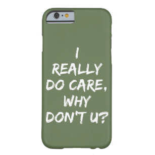 I really don't care, do u? Melania Trump Jacket Barely There iPhone 6 Case