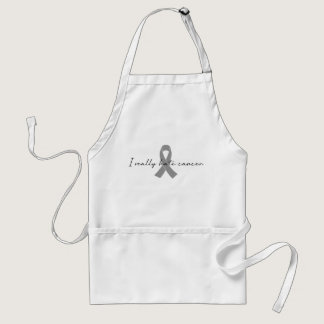 I Really Hate Cancer | Any Color Ribbon Adult Apron