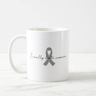 I Really Hate Cancer | Survivor | Any Color Ribbon Coffee Mug