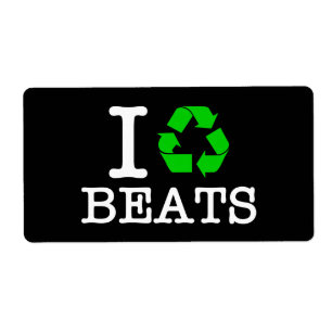 I Recycle Beats Label