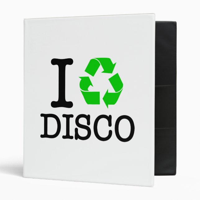 I Recycle Disco Binder (Front/Inside)