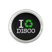 I Recycle Disco Ring (Front)