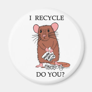 I Recycle, Do You? Magnet