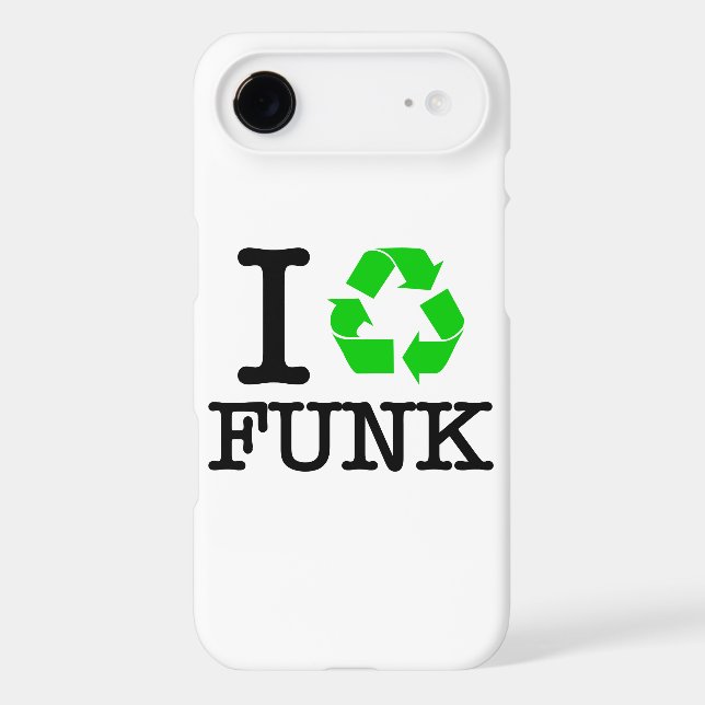 I Recycle Funk Case-Mate iPhone Case (Back)