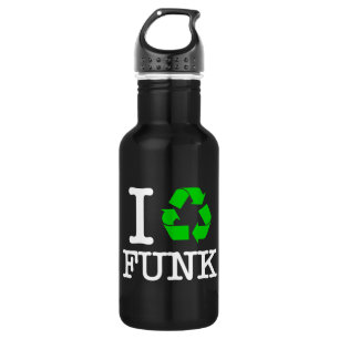 I Recycle Funk Water Bottle
