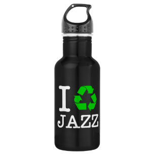 I Recycle Jazz Water Bottle