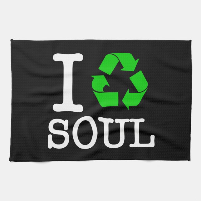 I Recycle Soul Towel (Horizontal)