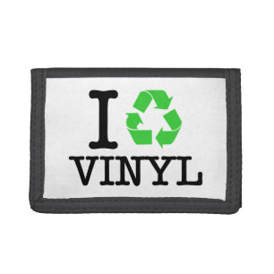 I Recycle Vinyl Trifold Wallet