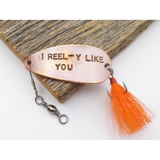 I REEL-Y LIKE YOU Customized Fishing Lure (Front)