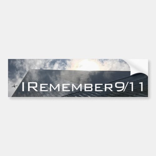 I Remember 911 September 11th Awareness Sticker
