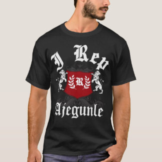 I rep Ajegunle Customizable T-Shirt