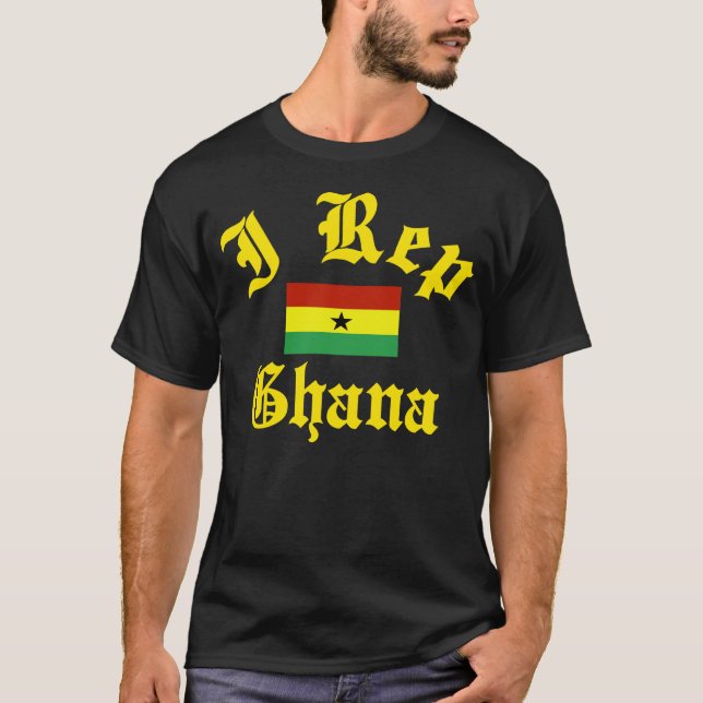 I rep Ghana T-Shirt (Front)