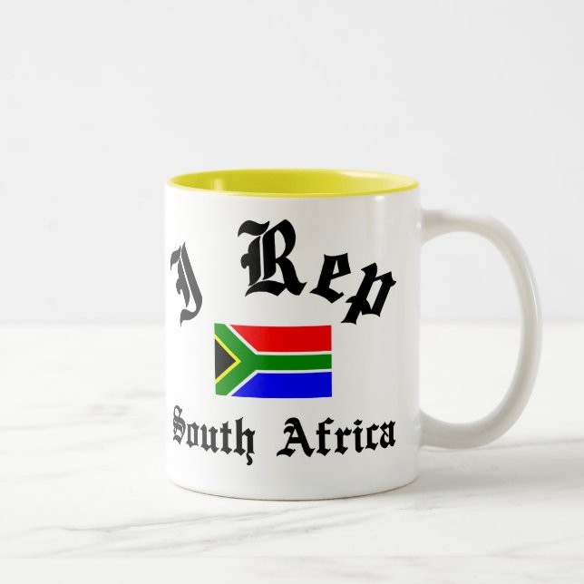I rep South Africa Two-Tone Coffee Mug (Right)