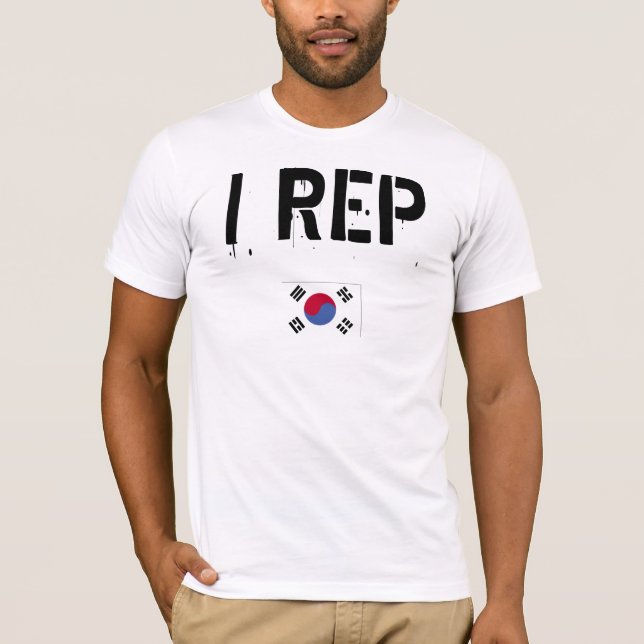 I REP SOUTH KOREA T-Shirt (Front)