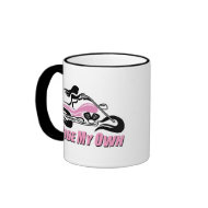 I Ride My Own w/ Pink Accents mug