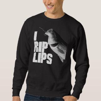 I RIP LIPS Crew Neck DARK Sweatshirt