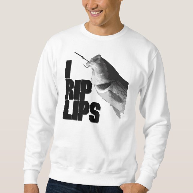 I RIP LIPS Crew Neck Sweater (Front)