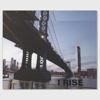I RISE WRAPPING PAPER