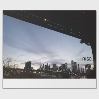 I RISE WRAPPING PAPER