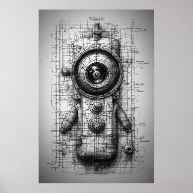 I Robot Poster (Front)