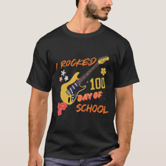 I rocked 100 days of school png, school time shirt