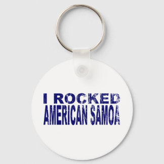 I Rocked American Samoa Keychain