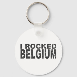 I Rocked Belgium Keychain